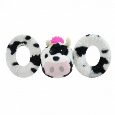 Игрушка для собак Jolly Pets Tug-A-Mal Cow White 7 см