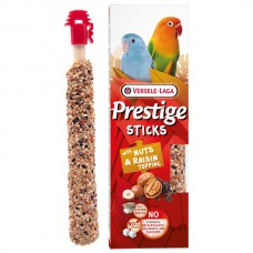 Ласощі для хвилястих папуг Versele-Laga Prestige Sticks Small Parrot Nuts & Raisin 60 г