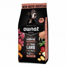 Сухий корм для собак Ownat Ultra Medium Lamb 3 кг