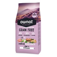 Сухий корм для котів Ownat Grain Free Sterilized Chicken & Turkey 1 кг