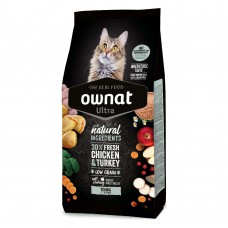 Сухой корм для котов Ownat Ultra Chicken & Turkey 400 г