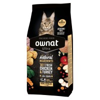 Сухий корм для котів Ownat Ultra Sterilized Chicken & Turkey 400 г
