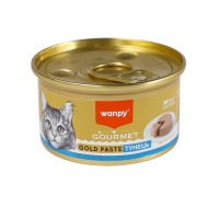 Вологий корм для котів Wanpy Gourmet Gold Paste Tuna 85 г