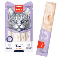 Ласощі для котів Wanpy Creamy Lickable Treats Tuna & Crab 70 г