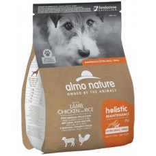 Сухий корм для собак Almo Nature Holistic Dog Mini Lamb & Chicken & Rice 2 кг