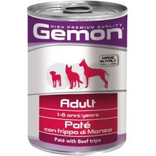 Вологий корм для собак Gemon Dog Wet Adult Beef Tripe 400 г