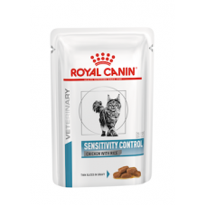 Вологий лікувальний корм для котів Royal Canin Sensitivity Control Chicken&Rice 85 г