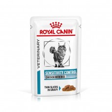 Вологий лікувальний корм для котів Royal Canin Sensitivity Control Chicken&Rice 85 г