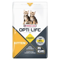 Сухий беззерновий корм для кошенят Opti Life Kitten Chicken 1 кг