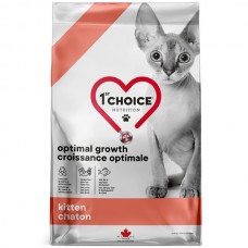 Сухий корм для кошенят 1st Choice Kitten Optimal Growth 1.8 кг