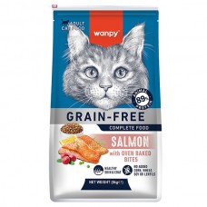 Сухой корм для котов Wanpy Adult Cat Grain Free Salmon 8 кг