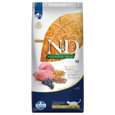 Сухий корм для котів Farmina (Фарміна) N&D Low Grain Adult Neutered Lamb 10 кг