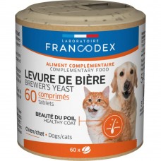 Витамины для собак и котов Francodex (Франкодекс) Brewer Yeast 60 шт.