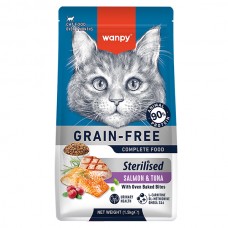 Сухой корм для котов Wanpy Sterilized Cat Grain Free Salmon & Tuna 1.5 кг