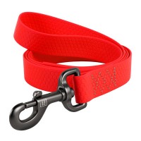 Поводок, Ш 15 мм, Дл 122 см, красный, S, WAUDOG Waterproof