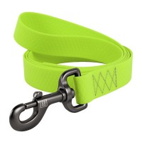 Повідець, Ш 15 мм, Дл 122 см, Салатовий, S, WAUDOG Waterproof