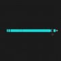 Ошейник светящийся, пласт. пряжка-фастекс, Ш 25 мм, Дл 31-49 см, L, WAUDOG Waterproof c QR