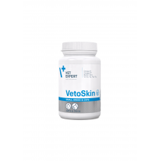 Пищевая добавка для котов и собак Vet Expert Vetoskin Small Breed & Cat 60 шт.