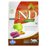 Сухий корм для котів Farmina (Фарміна) N&D Grain Free Adult Pumpkin Venison & Apple 0.3 кг
