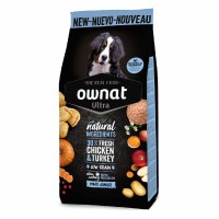 Сухий корм для цуценят Ownat Ultra Maxi Puppy Chicken & Turkey 3 кг