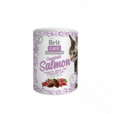 Ласощі для котів Brit Care (Бріт Кеа) Cat Snack Superfruits Salmon 100 г