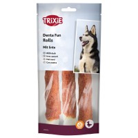 Лакомство для собак Trixie (Трикси) Denta Fun Chewing Rolls Duck 140 г