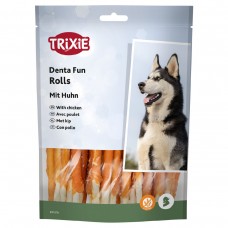 Лакомство для собак Trixie (Трикси) Denta Fun Mini Chewing Rolls Chicken 120 г
