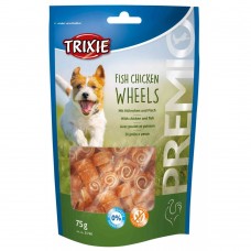 Лакомство для собак Trixie (Трикси) Premio Fish Chicken Wheels 75 г