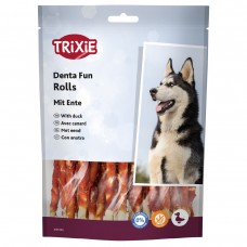 Лакомство для собак Trixie (Трикси) Denta Fun Chewing Rolls Duck Mini 120 г