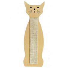 Кігтеточка настінна для котів Flamingo Scratching Sisal Cat Shape 58х20х2.5 см