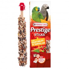 Ласощі для середніх і великих папуг Versele-Laga Prestige Sticks Parrots Vegetables & Dandelion 140 г