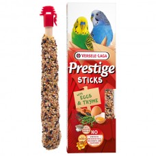 Ласощі для хвилястих папуг Versele-Laga Prestige Sticks Small Parrot Eggs & Thyme 60 г