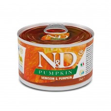 Влажный беззерновой корм для собак Farmina (Фармина) N&D Pumpkin Grain Free Venison Adult Mini 140 г
