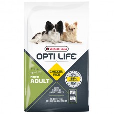 Сухой корм для собак мини и малых пород Opti Life Adult Mini Chicken & Rice 7.5 кг