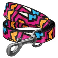Поводок, "Граффити", Ш 15 мм, Дл 122 см, S, WAUDOG Nylon