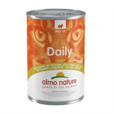 Вологий корм для котів Almo Nature Daily Cat Turkey 400 г