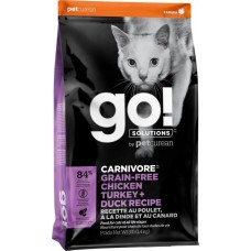 Сухой беззерновой корм для котов и котят GO! Carnivore 7.3 кг