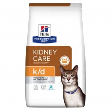 Сухий лікувальний корм для котів Hill's Prescription Diet Feline k/d Kidney Care Fish 0.4 кг