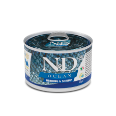 Влажный корм для собак Farmina N&D Grain Free Ocean Herring & Shrimps Adult Mini 140 г