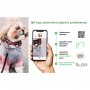 Ошейник, "Лето", метал. пряжка-фастекс, Ш 25 мм, Дл 35-58 см, XL, WAUDOG Nylon c QR