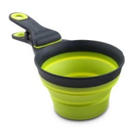 Мирный стакан складной Dexas Collapsible KlipScoop 480 мл, Зеленый