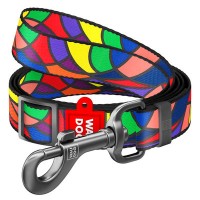 Повідець, "Вітраж", регульований, Ш 15 мм, Дл 152-183 см, S. WAUDOG Nylon