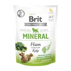 Ласощі для цуценят Brit Care (Бріт Кеа) Functional Snack Mineral Ham 150 г