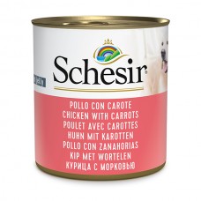 Влажный корм для собак Schesir Chicken With Carrots 285 г