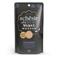 Влажный корм для котов Schesir After Dark Chicken With Duck 80 г