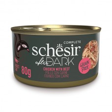 Влажный корм для котов Schesir After Dark Chicken With Beef К 80 г