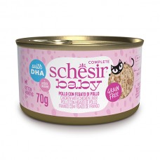 Влажный корм для котят Schesir Baby Chicken With Chicken Liver К 70 г