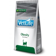 Сухий лікувальний корм для котів Farmina Vet Life Natural Diet Cat Obesity 0.4 кг