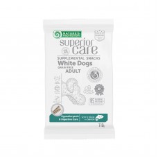 Ласощі беззернові для собак Nature's Protection Superior Care White Dogs Hypoallergenic & Digestive Care 110 г