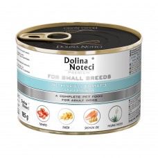 Вологий корм для собак Dolina Noteci Premium Small Dog Veal 185 г